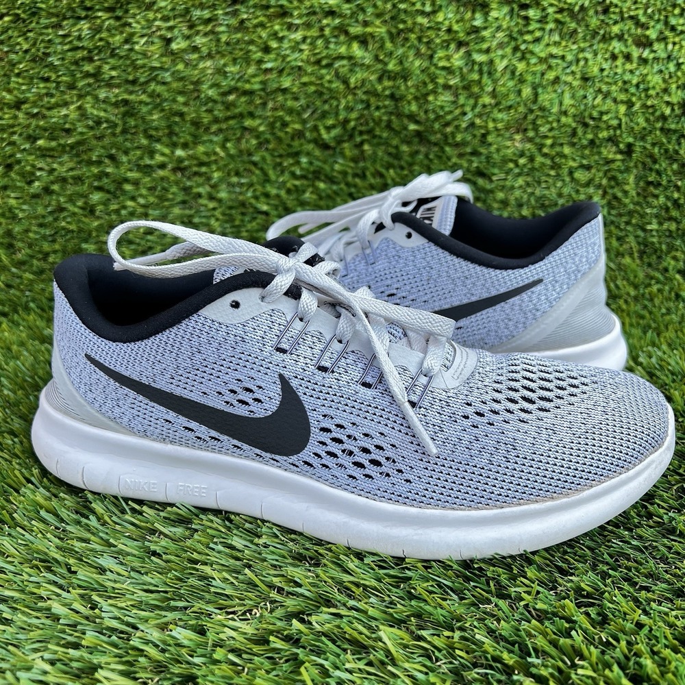 Nike Shoes Women Size 7.5 Free RN Running Shoes Gray Black